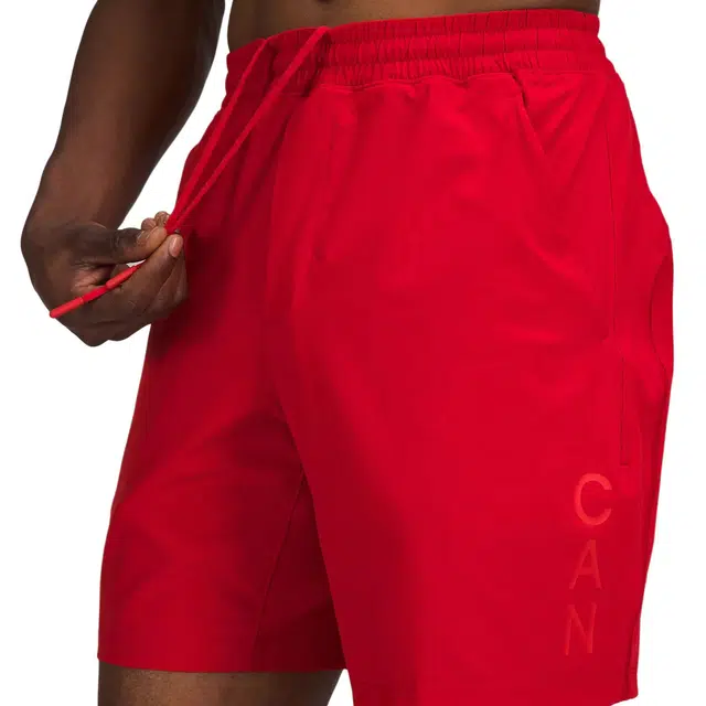 lululemon Pace Breaker Team Canada Linerless 2022 Version COC Logo 7" PREP