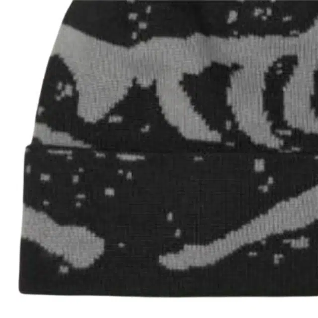 Arcteryx Logo Recycled Polyester Beanie Black