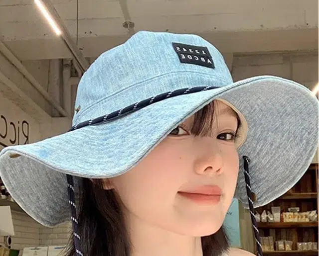 心水好物 美式百搭户外休闲街拍徒步登山防晒 水洗牛仔面料 渔夫帽 男女同款情侣款