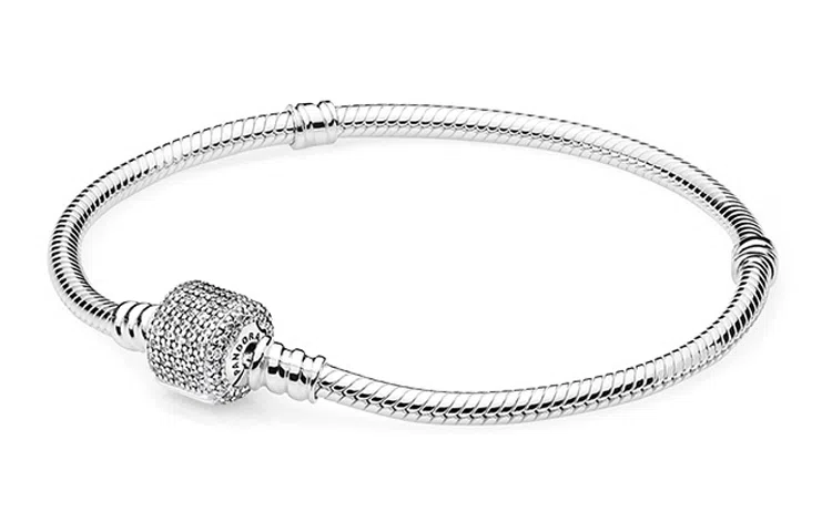 Pandora Moments Snake Chain Bracelet Silver
