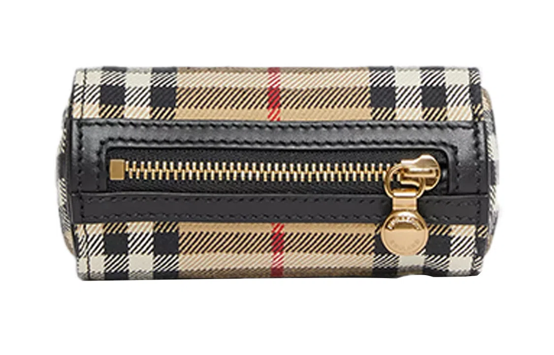 Burberry Vintage Check Barrel Bag