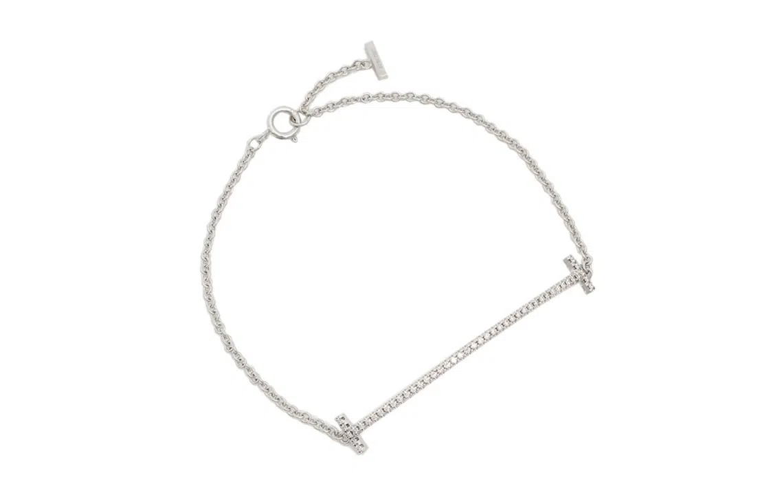 Tiffany & Co. T Smile Diamond Bracelet