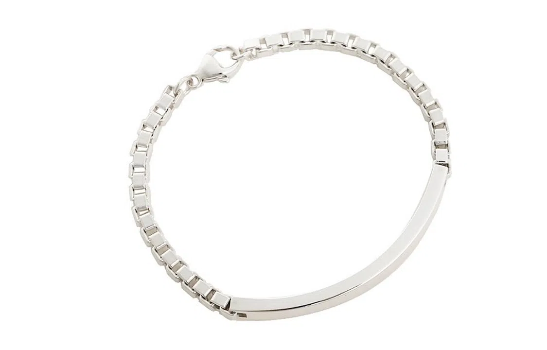 Tiffany & Co. Venetian Link I.D. Bracelet Silver