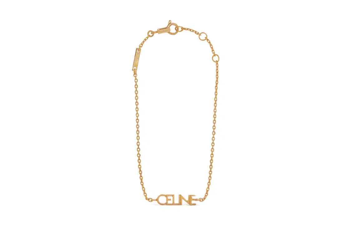 CELINE TYPO Gold
