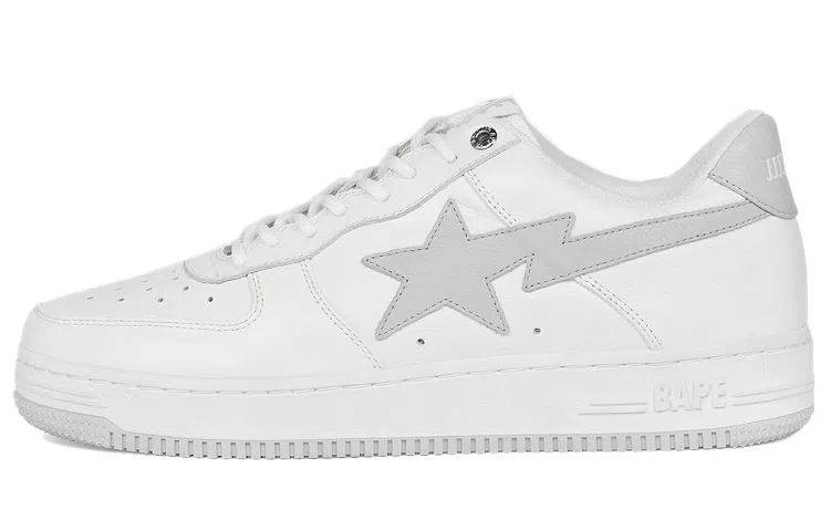 JJJJound x A BATHING APE STA White Grey