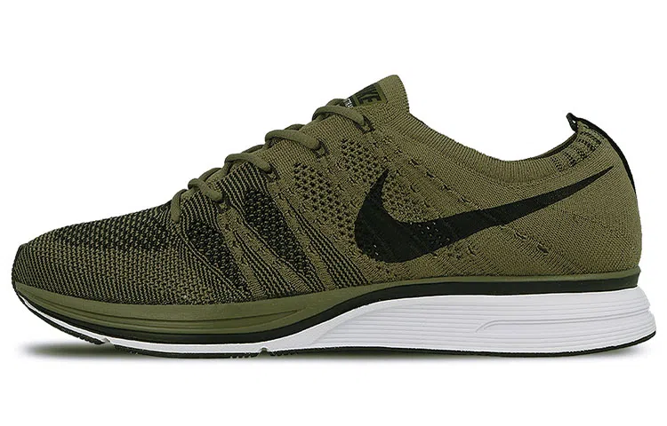 Nike Flyknit Trainer Green White