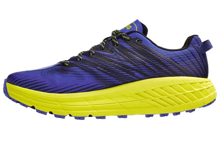 HOKA ONE ONE Speedgoat 4 Blue Yellow