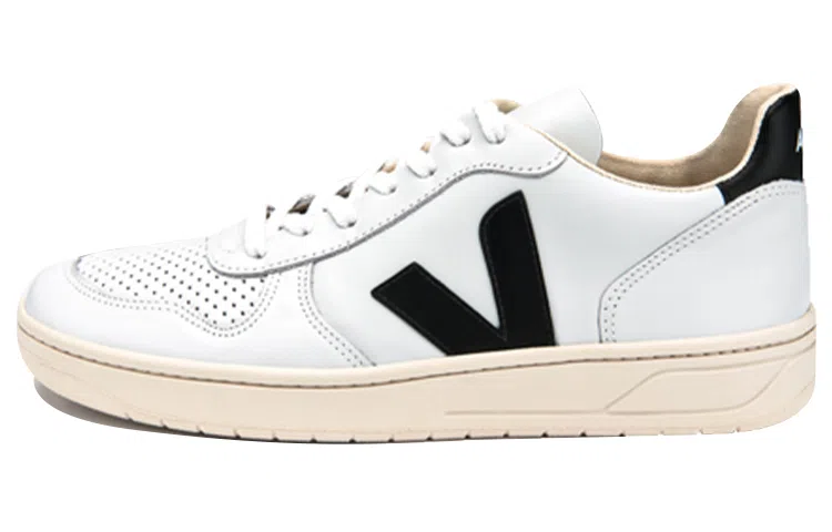 VEJA V-10 White Black