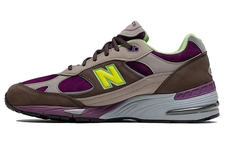 New Balance 991 Brown Purple