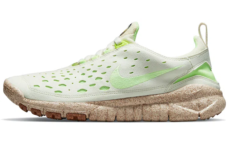 Nike Free RN Trail PRM Coconut Milk Green Yellow