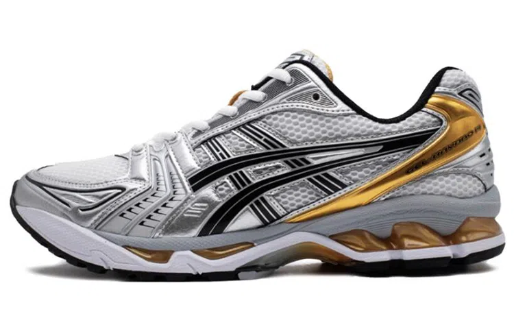 Asics Gel-Kayano 14 Gold Silver Black