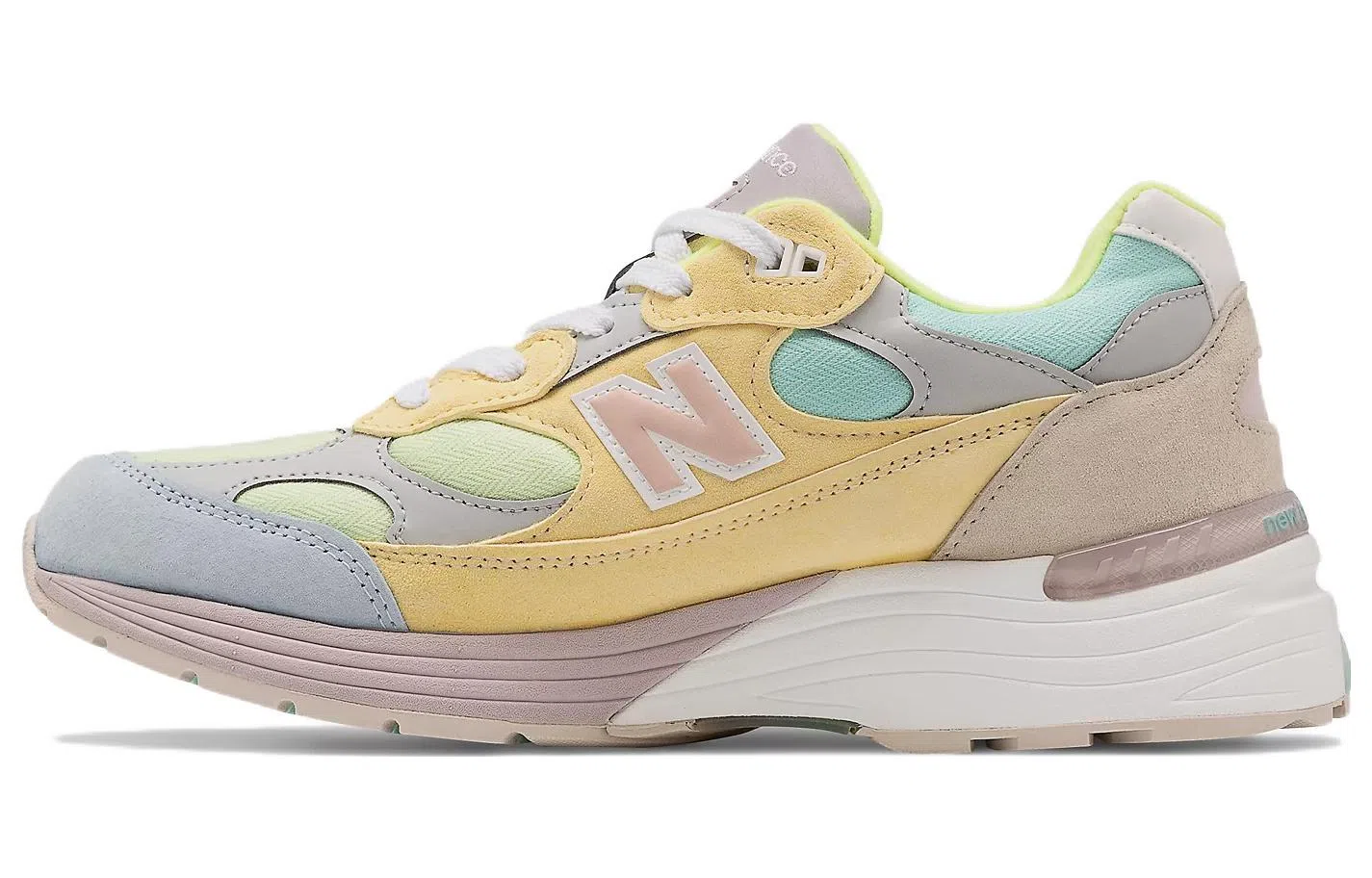 New Balance 992 Pink Yellow
