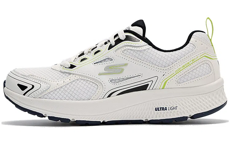 Skechers Go Run Consistent White Yellow