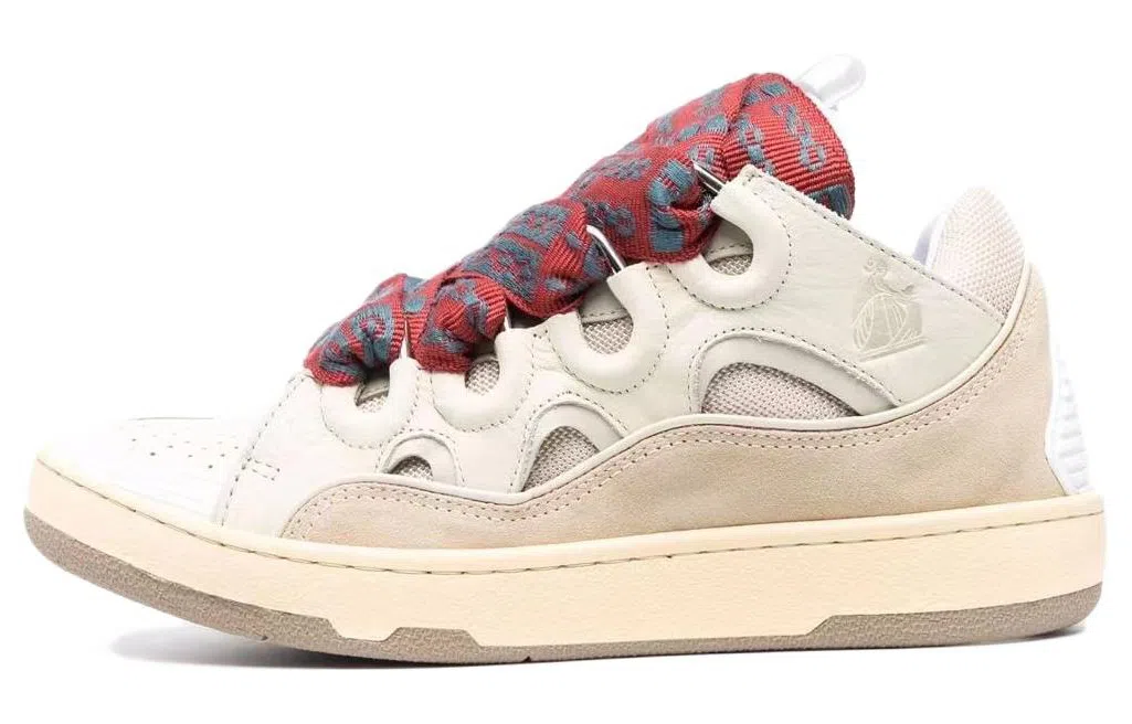 Lanvin Curb Low Beige