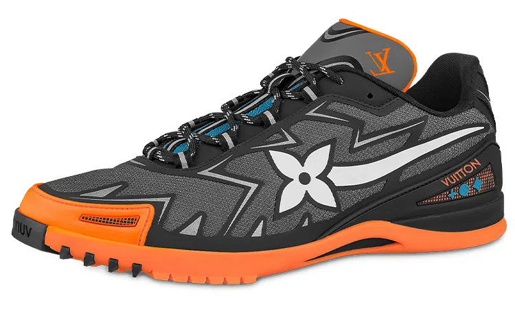 LOUIS VUITTON Sprint Grey Orange