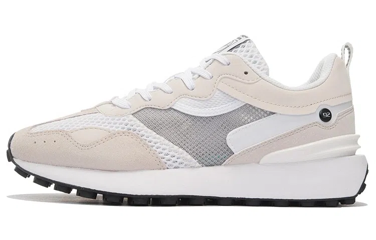 LiNing Classic Low White Sand Grey