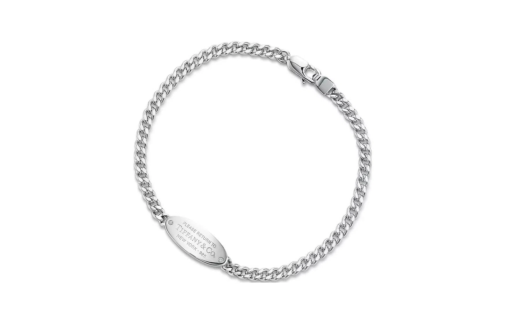 Tiffany & Co. Return to Tiffany Oval I.D. Bracelet Silver