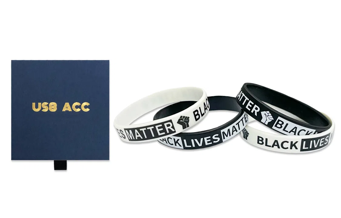 US8ACC Black Lives Matter Wristband Set
