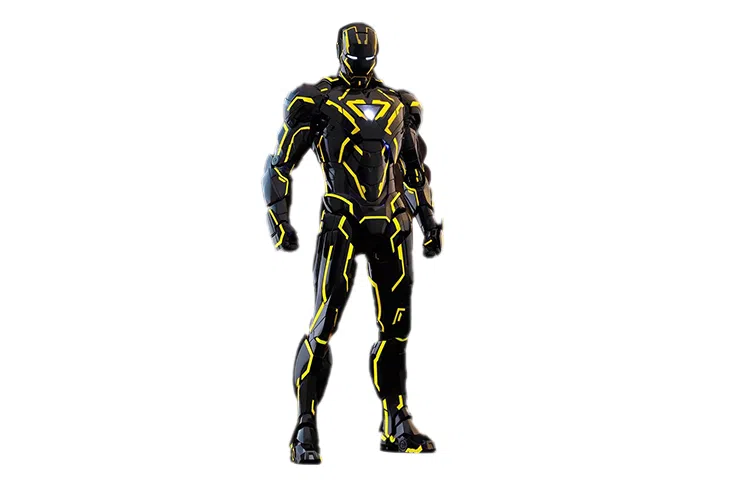 Hot Toys Iron Man MK6 Light Speed Yellow