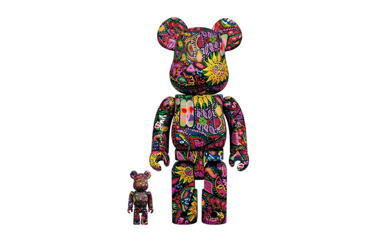 BE@RBRICK Psychedelic Paisley