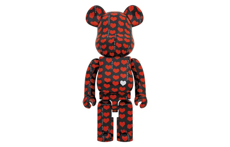 BE@RBRICK Black Heart