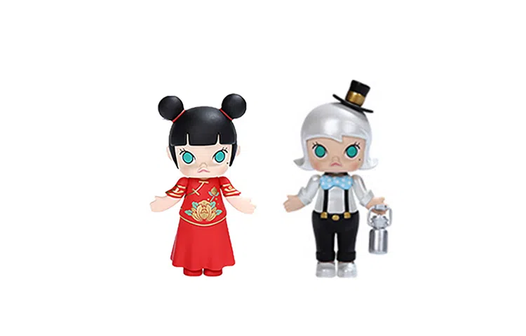 POP MART Molly Wedding Flower Girl Series Hidden Edition January Princess Blind Box