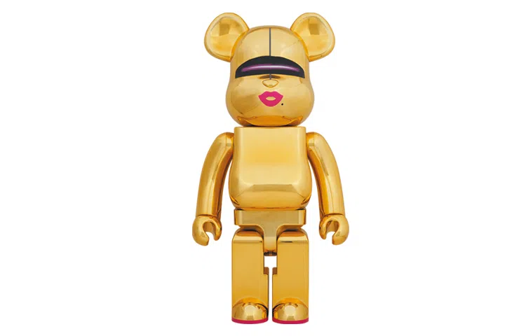BE@RBRICK x Hajime Sorayama 2G GOLD Ver.