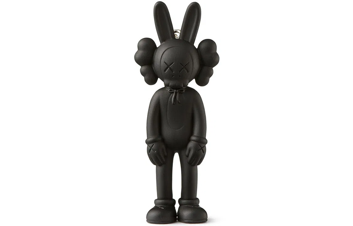 KAWS Tokyo First Accomplice Keychain Pink/Black