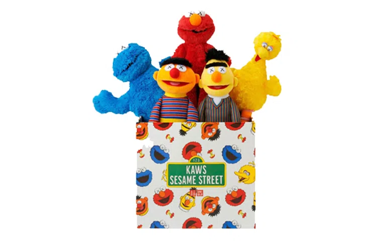 UNIQLO x KAWS Sesame Street Plush
