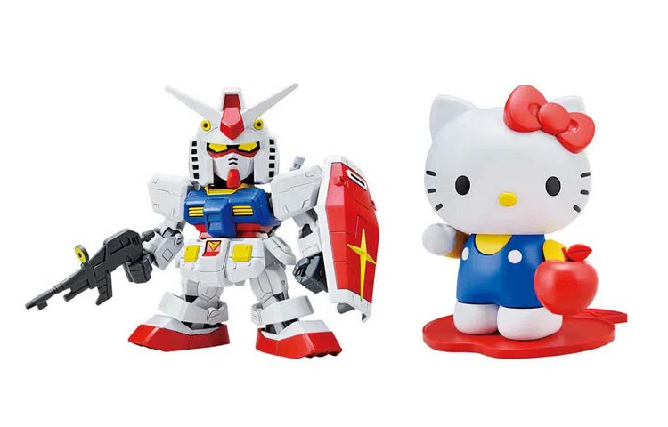 BANDAI SDEX RX-78 Gundam Hello Kitty