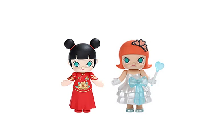 POP MART Molly Wedding Flower Girl Series Hidden Edition January Princess Blind Box