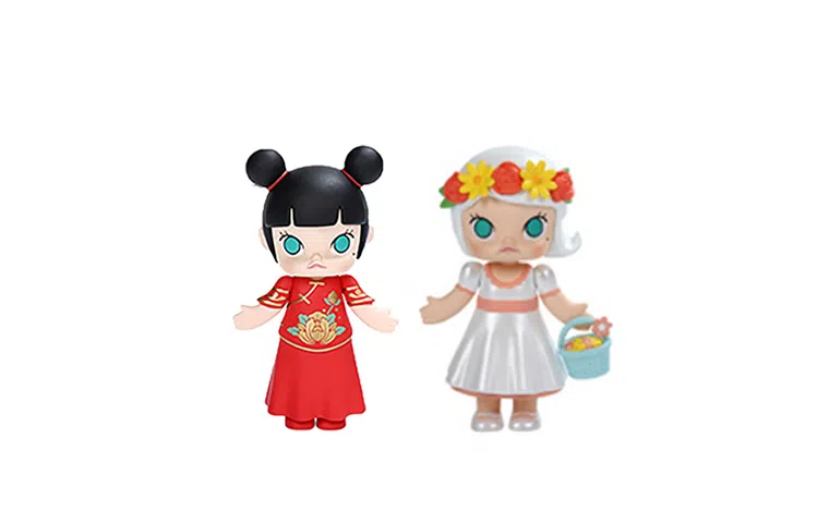 POP MART Molly Wedding Flower Girl Series Hidden Edition January Princess Blind Box