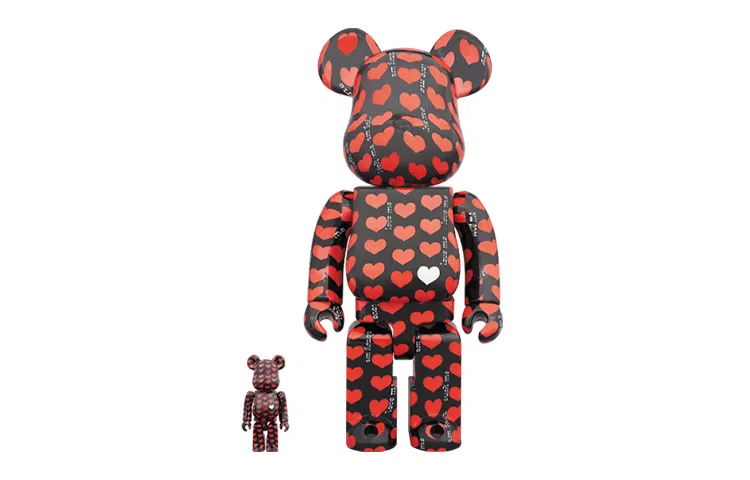 BE@RBRICK Black Heart