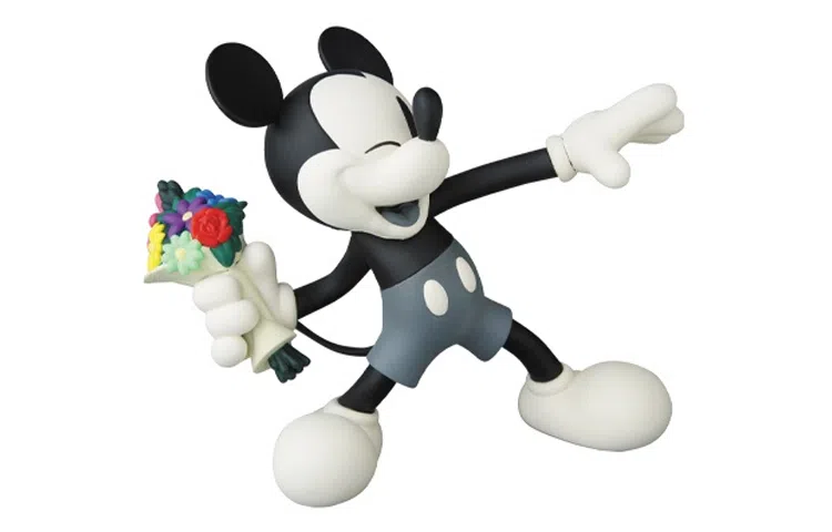 Medicom Toy Mickey Mouse Grey 11.5cm