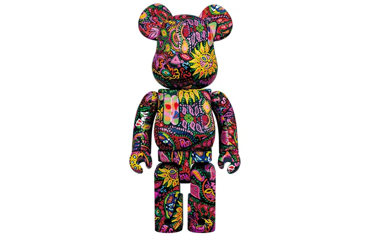 BE@RBRICK Psychedelic Paisley
