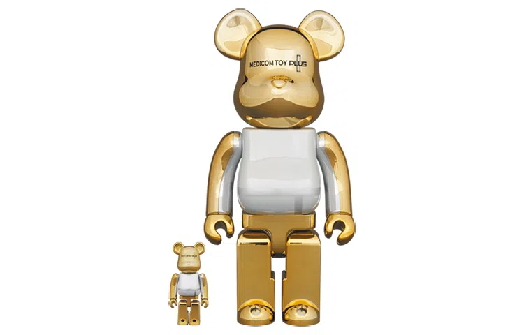 BE@RBRICK Gold Chrome