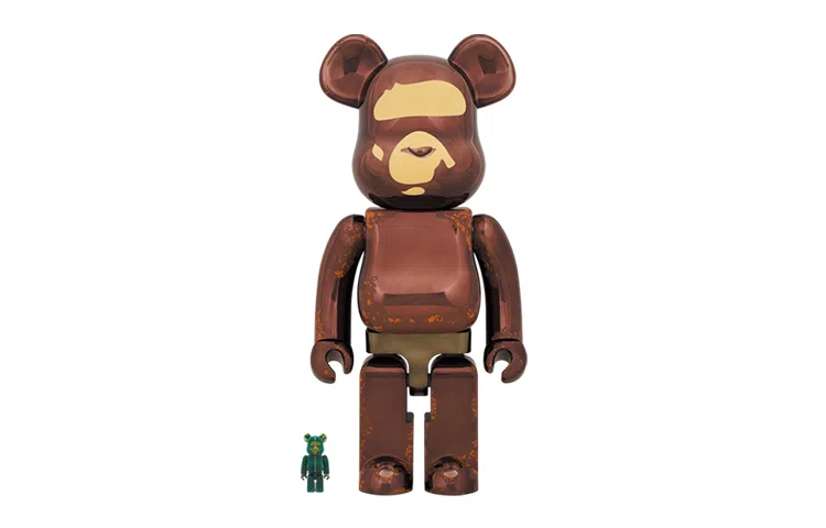 BAPE x READYMADE x BE@RBRICK