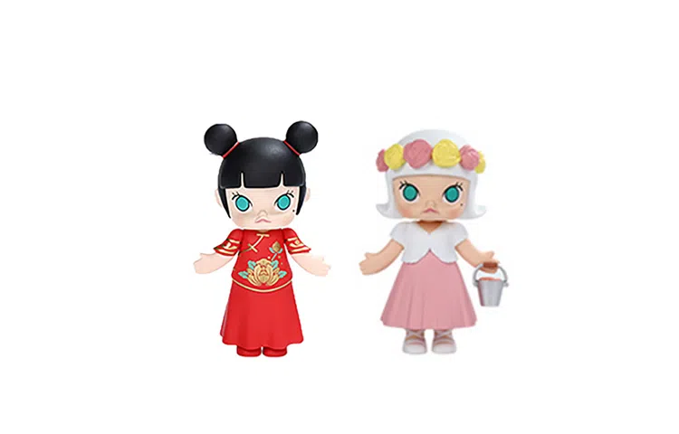POP MART Molly Wedding Flower Girl Series Hidden Edition January Princess Blind Box