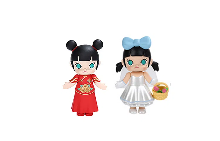POP MART Molly Wedding Flower Girl Series Hidden Edition January Princess Blind Box