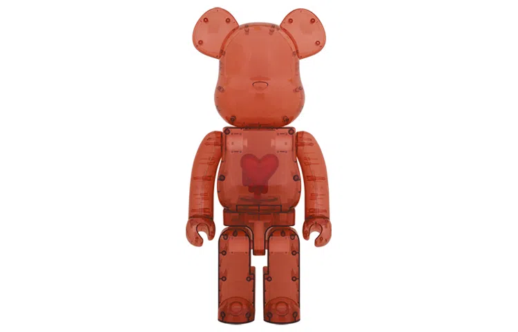 BERBRICK x Emotionally Unavailable CLEAR RED HEART EU
