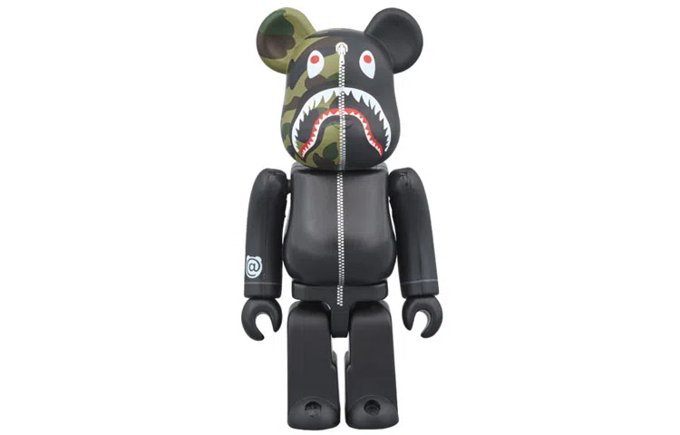 BE@RBRICK x BAPE Shark Black