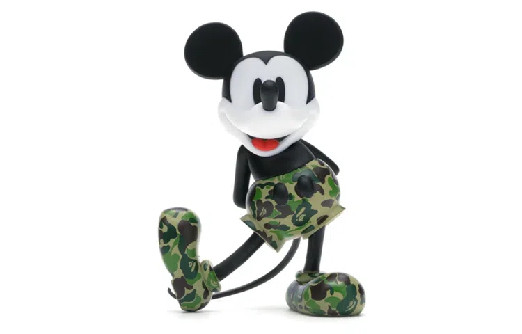 Medicom Toy x BAPE Mickey Mouse Green Camo