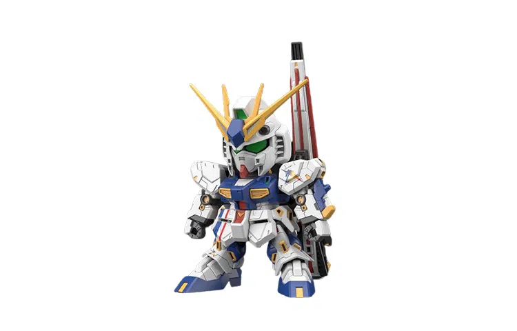 BANDAI RX-93 BB ffNu Q 8cm