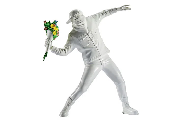 Banksy Flower Bomber