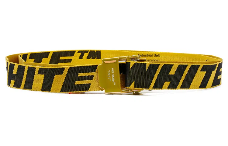 OFF-WHITE 2.0 Industrial Yellow Belt