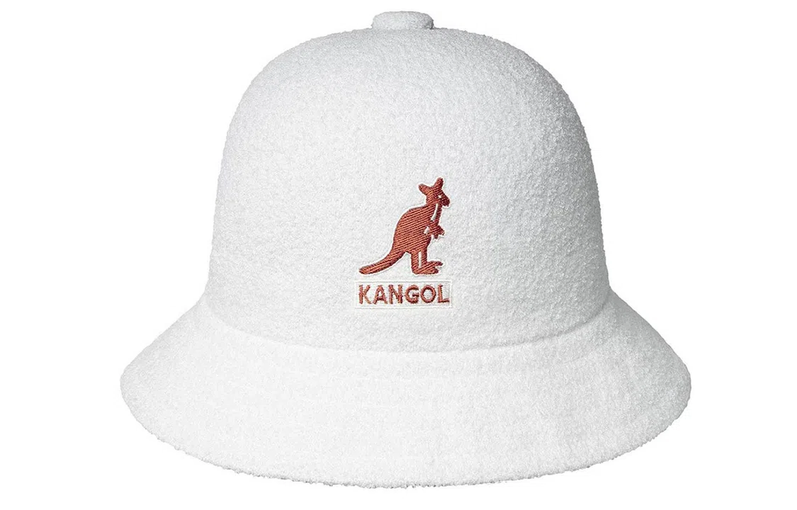 KANGOL Logo Casual Hat White
