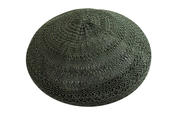 肯默 春夏纯色抽绳可调节 网眼镂空 涤纶 贝雷帽 男女同款情侣款