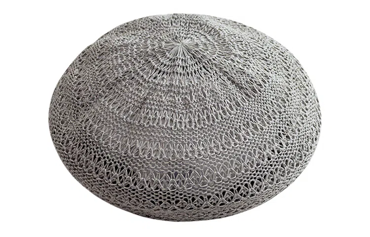 肯默 春夏纯色抽绳可调节 网眼镂空 涤纶 贝雷帽 男女同款情侣款