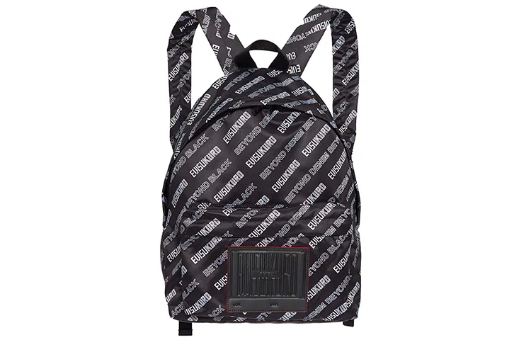 EVISU EVISUKURO Black Backpack