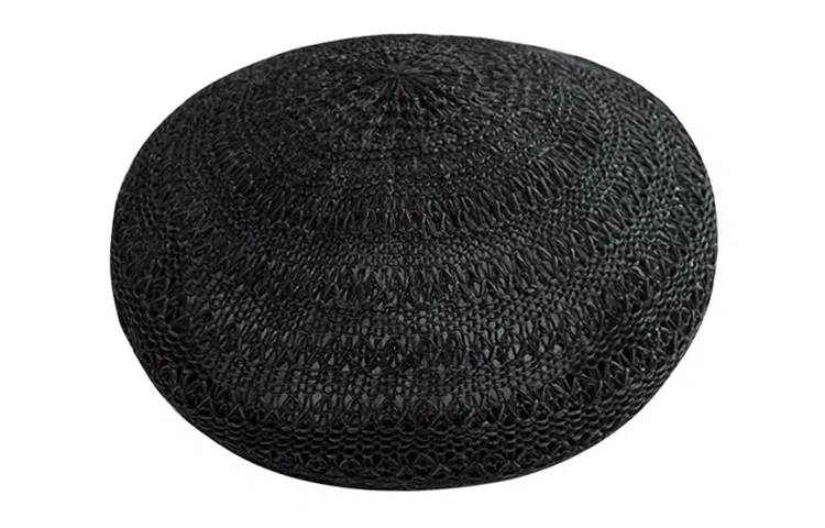 肯默 春夏纯色抽绳可调节 网眼镂空 涤纶 贝雷帽 男女同款情侣款